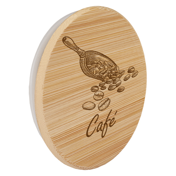 Bouchon en bois « café » pour WECK RR100 Bouchon en bois « café » pour WECK RR100