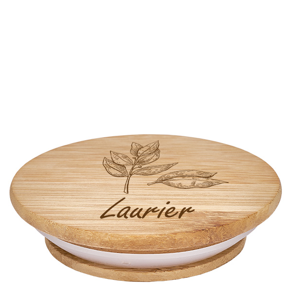Paire en bois « Laurier » pour WECK RR60 Paire en bois « Laurier » pour WECK RR60