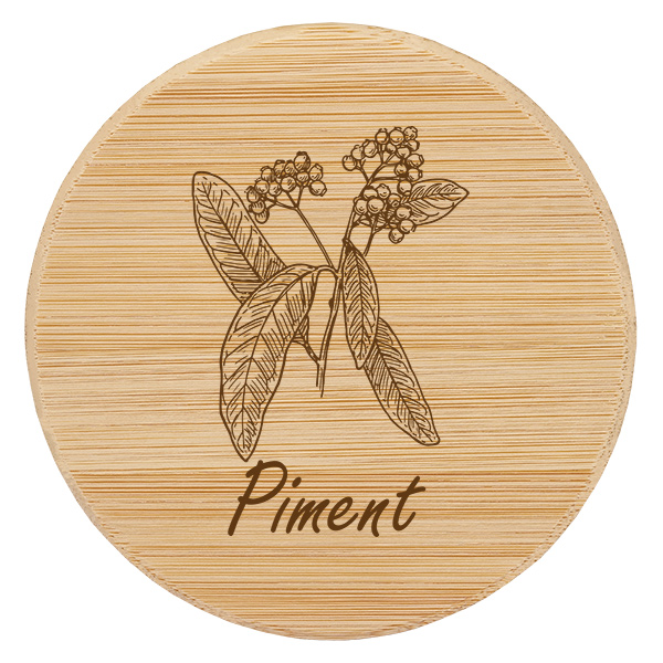 Paire en bois « Piment » pour WECK RR60 Paire en bois « Piment » pour WECK RR60