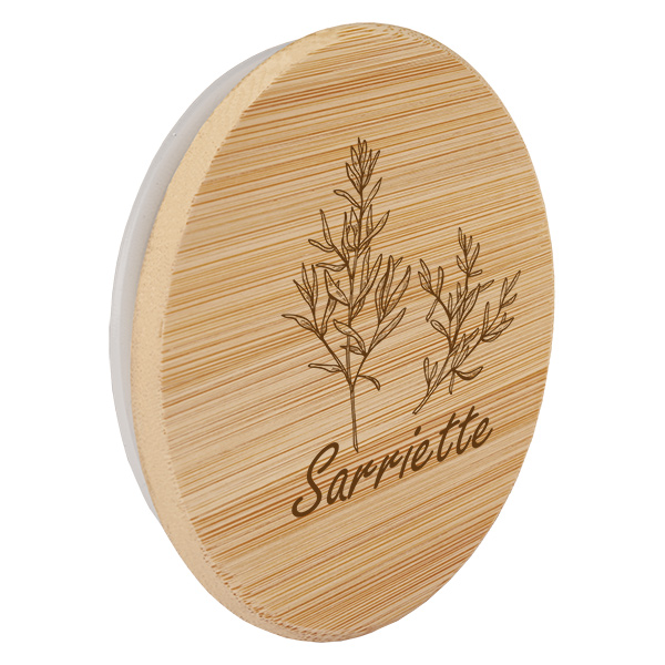 Bouchon en bois « sarriette » pour WECK RR60 Bouchon en bois « sarriette » pour WECK RR60