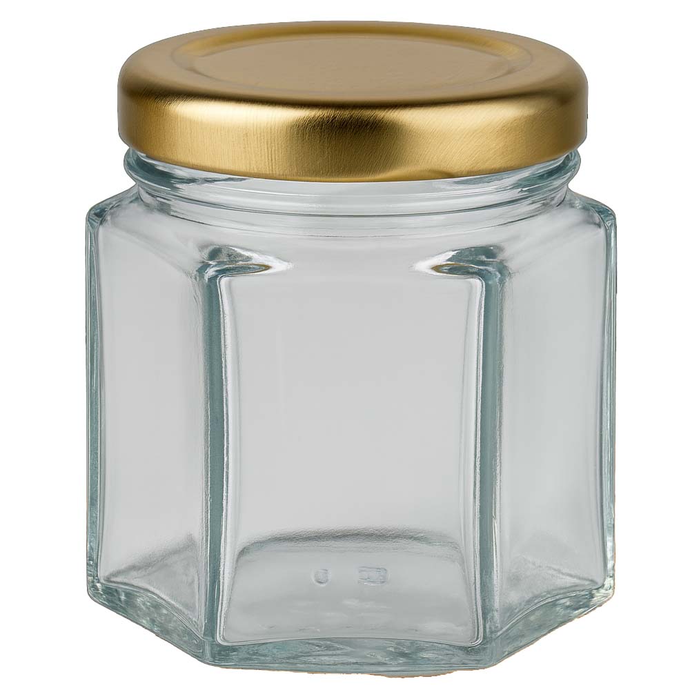 Pot à miel 60 g avec couvercle doré BasicSeal UNiTWIST