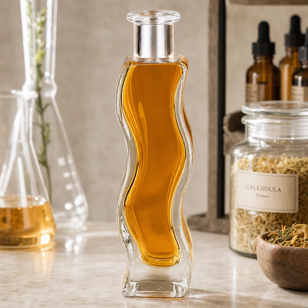 Flacon en verre « Melissa » 100 ml sans bouchon UNiTWIST®