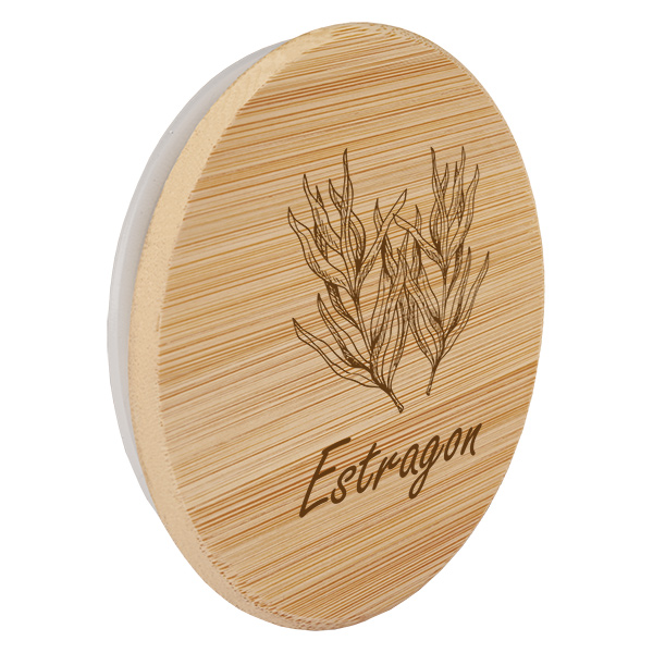 Paire en bois « Estragon » pour WECK RR60 Paire en bois « Estragon » pour WECK RR60