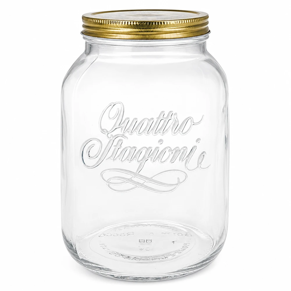 Grand bocal Quattro Stagioni de 3 litres avec couvercle QS110