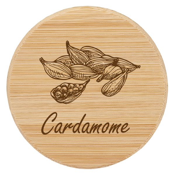 Paire en bois « Cardamomo » pour WECK RR60