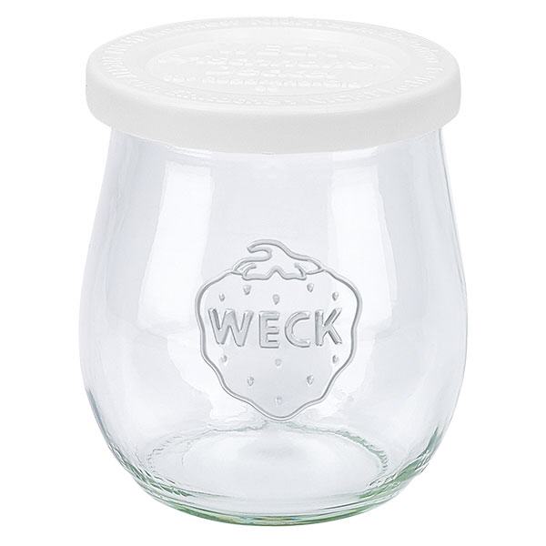 220ml bocal tulipe avec couvercle fraîcheur WECK RR60