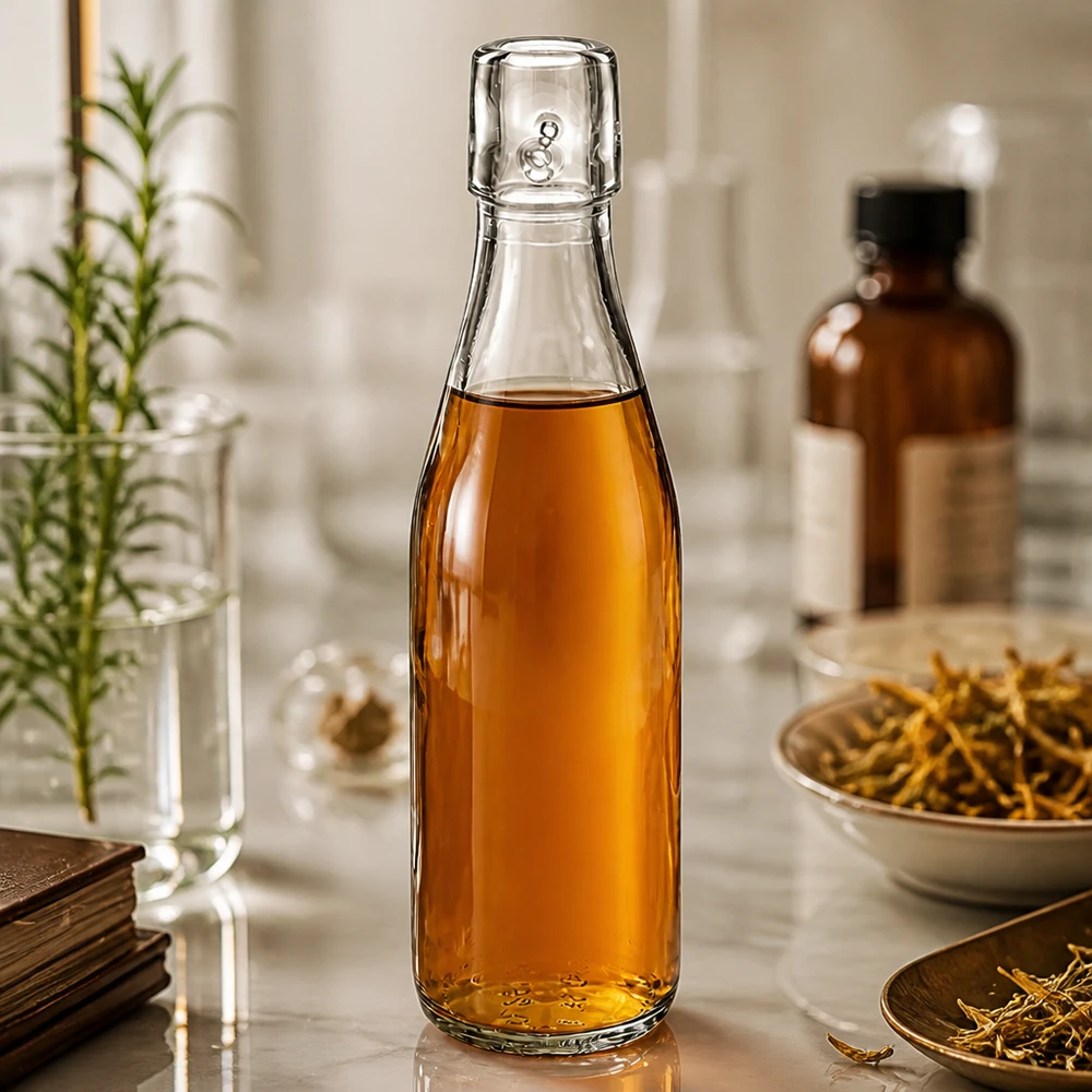 Bouteille en verre de 250 ml sans bouchon mécanique UNiTWIST Bouteille en verre de 250 ml sans bouchon mécanique UNiTWIST