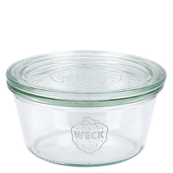 290ml bocal conique faible avec bouchon en verre WECK RR80