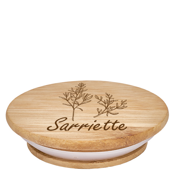 Bouchon en bois « sarriette » pour WECK RR60 Bouchon en bois « sarriette » pour WECK RR60