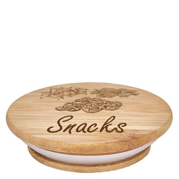 Paire en bois « Snacks » pour WECK RR100 Paire en bois « Snacks » pour WECK RR100
