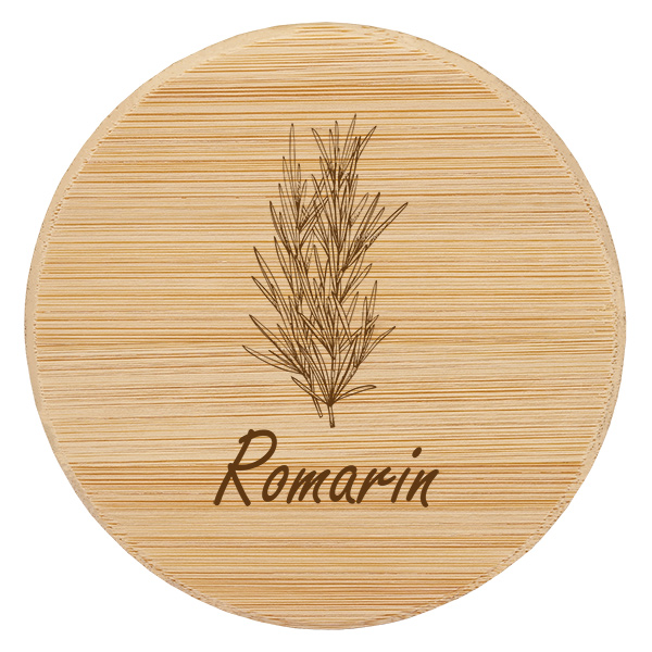 Bouchon en bois « romarin » pour WECK RR60 Bouchon en bois « romarin » pour WECK RR60