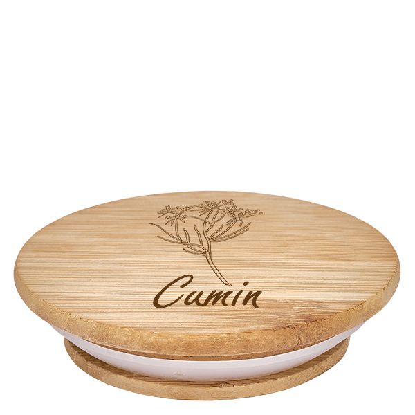 Paire en bois « Cumin » pour WECK RR60 Paire en bois « Cumin » pour WECK RR60