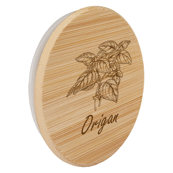 Paire en bois « Origan » pour WECK RR60 Paire en bois « Origan » pour WECK RR60