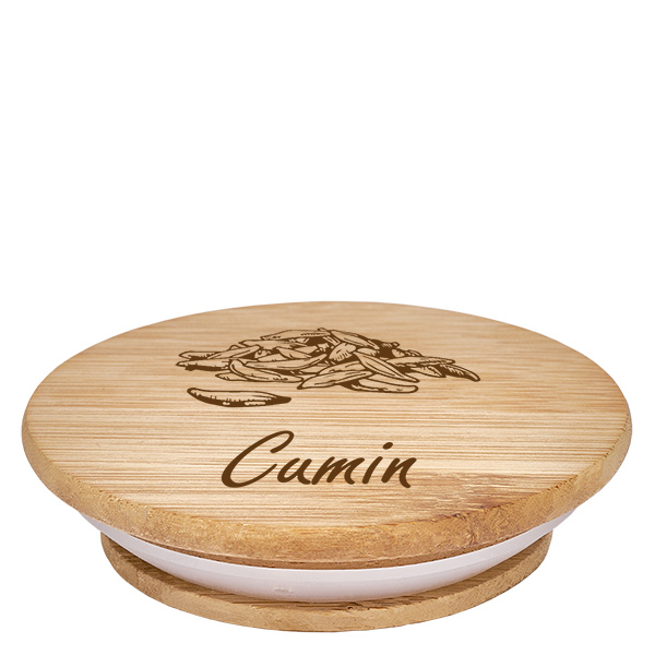Paire en bois « Cumin » pour WECK RR60 Paire en bois « Cumin » pour WECK RR60
