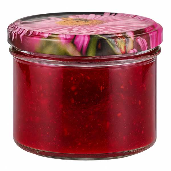 225ml Verre conique avec couvercle BasicSeal decor floral UNiTWIST 225ml Verre conique avec couvercle BasicSeal decor floral UNiTWIST