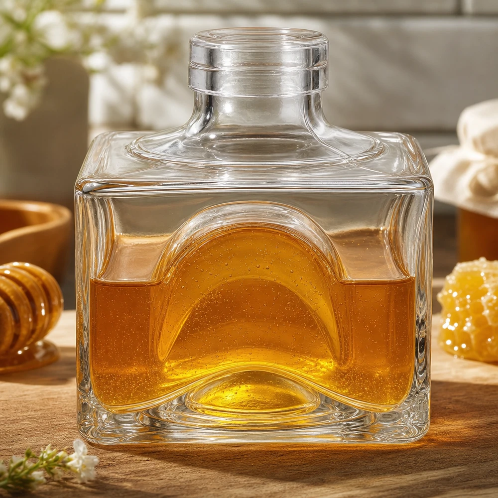 Bouteille en verre 200 ml « Bob » sans bouchon UNiTWIST®