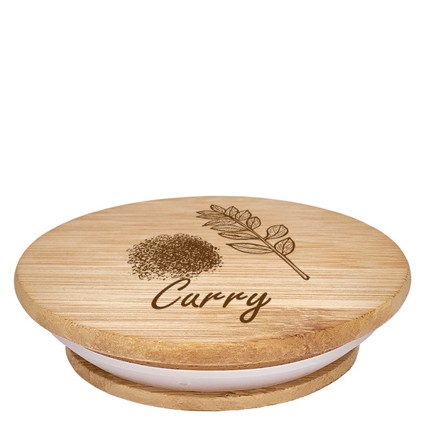 Bouchon en bois « Curry » pour WECK RR60 Bouchon en bois « Curry » pour WECK RR60