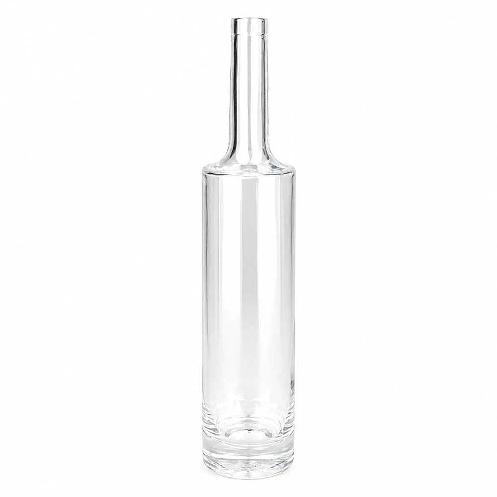 Bouteille en verre 500 ml « Rosa » sans bouchon UNiTWIST® Bouteille en verre rose de 500 ml sans bouchon UNiTWIST transparent vide Photo 1 de 10