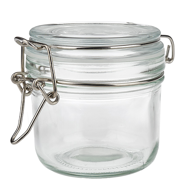 Pot de réserve 200ml type S avec fermeture à étrier UN..