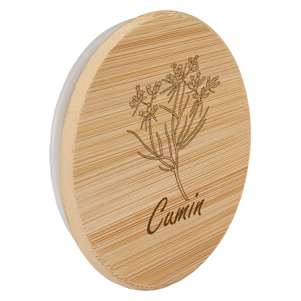 Paire en bois « Cumin » pour WECK RR60 Paire en bois « Cumin » pour WECK RR60
