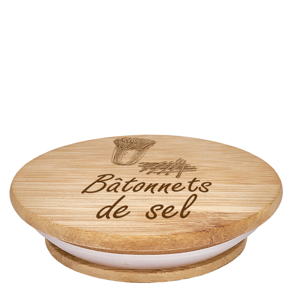 Paire en bois « Bâtonnets de sel » pour WECK RR100 Paire en bois « Bâtonnets de sel » pour WECK RR100