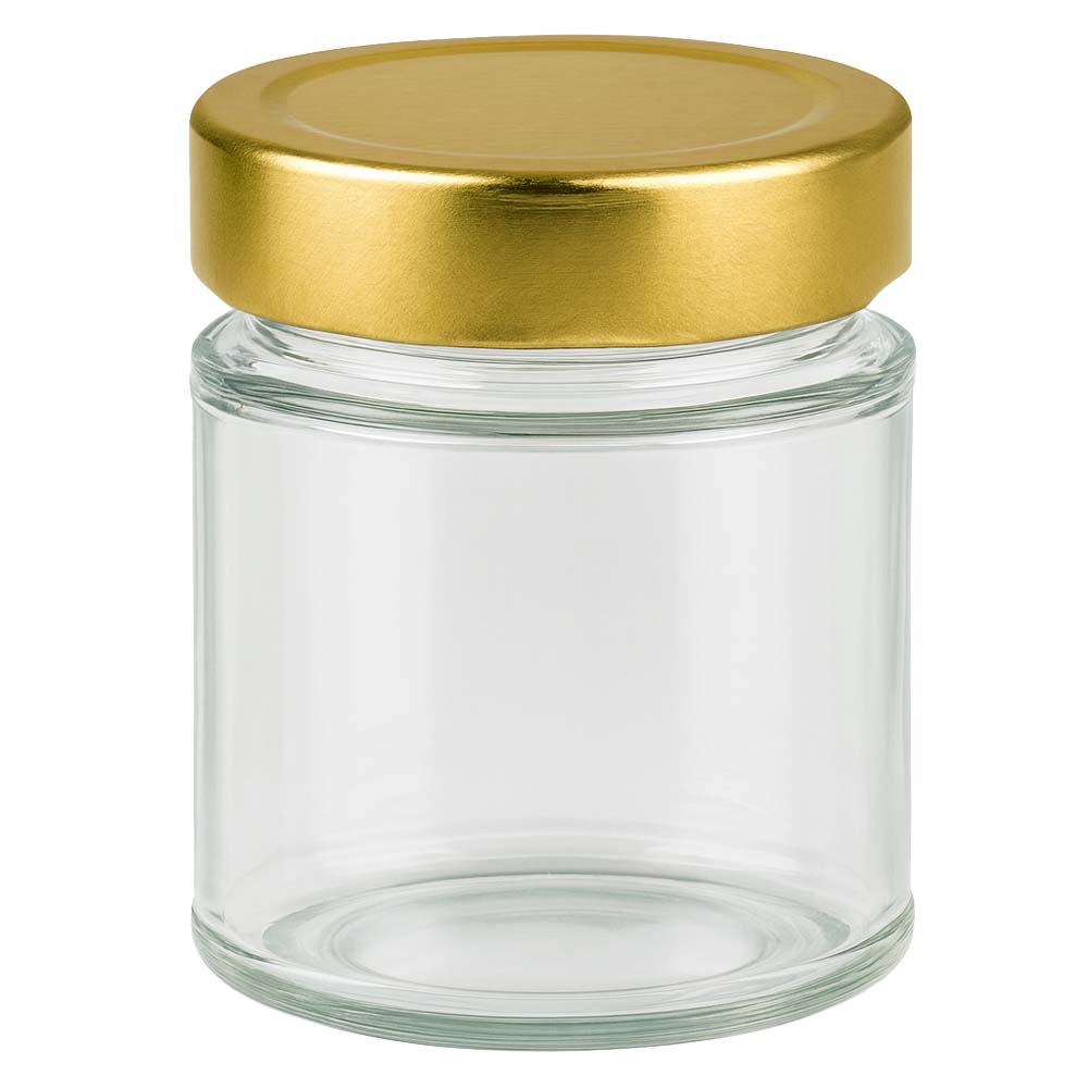 Pot à miel 200 g avec couvercle doré BasicSeal UNiTWIST