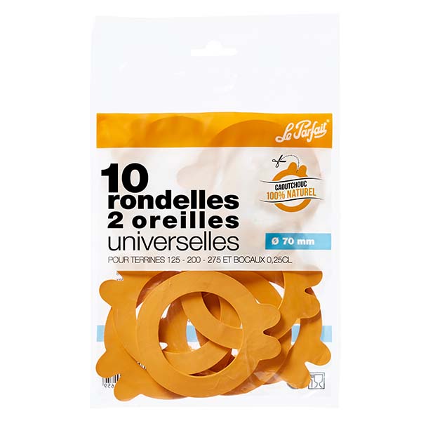 Le Parfait® Super 10 joints Ø70 mm