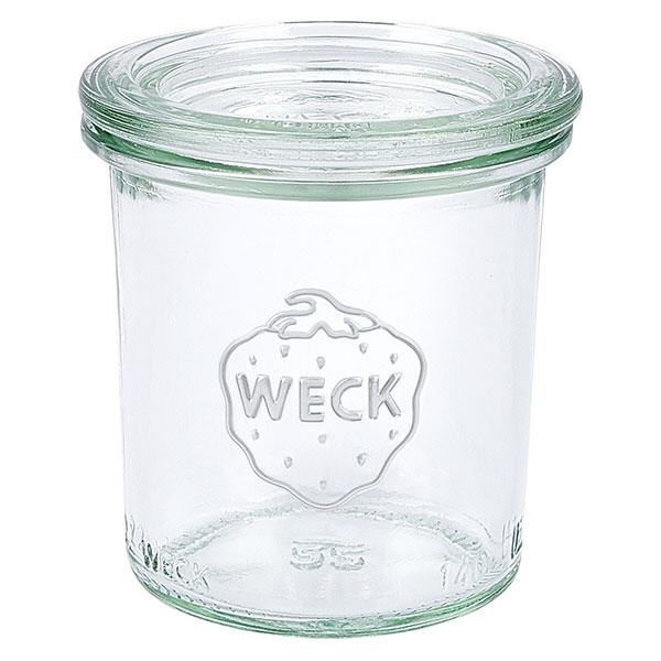 140ml bocal conique avec bouchon en verre WECK RR60