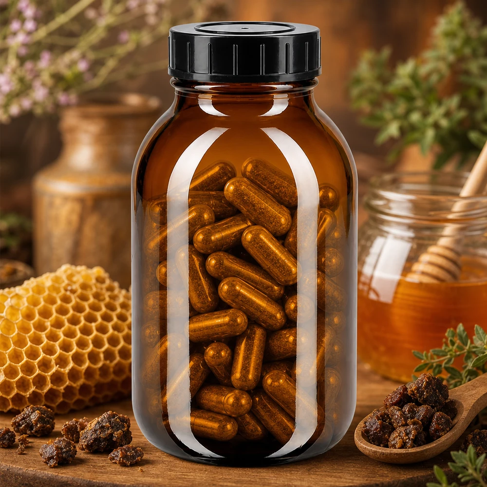 Bocal à col large en verre ambré 500 ml + couvercle à vis Bouteille en verre de 500 ml d'un brun élégant avec une large ouverture pour un remplissage et une vidange faciles