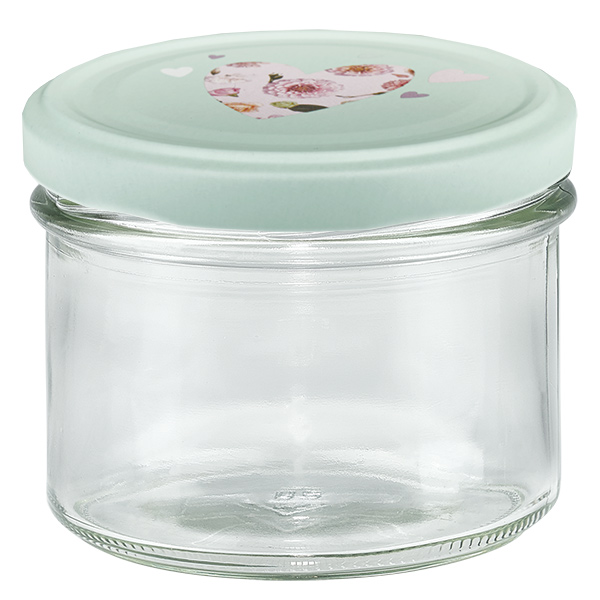 Verres de 225 ml + couvercle BasicSeal cur menthe UNiTWIST