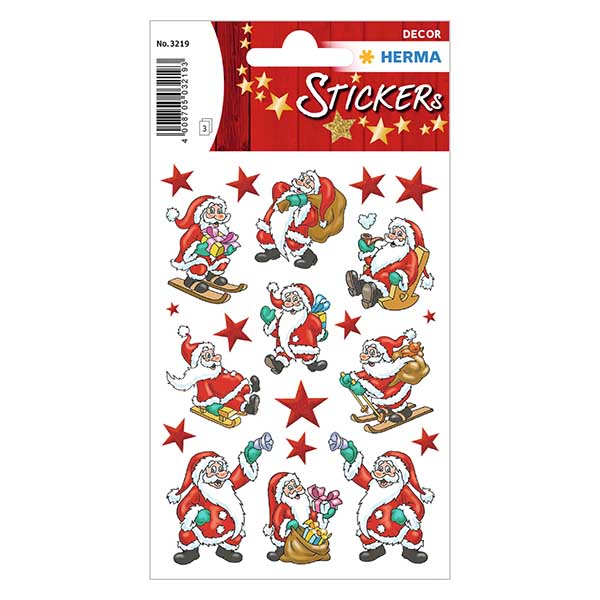 Autocollants "Père Noël 1" (63 stickers) Autocollants "Père Noël 1" (63 stickers)