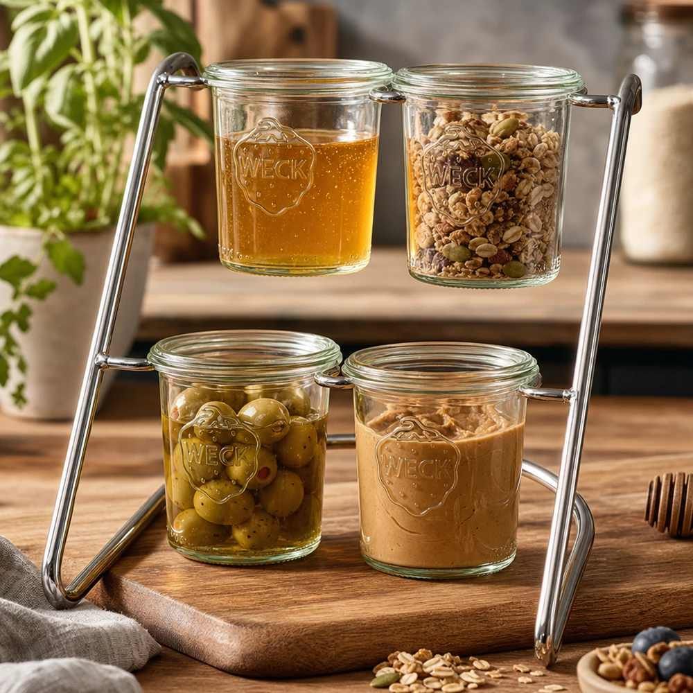 Bocaux pour olives – exemple de bocal en verre