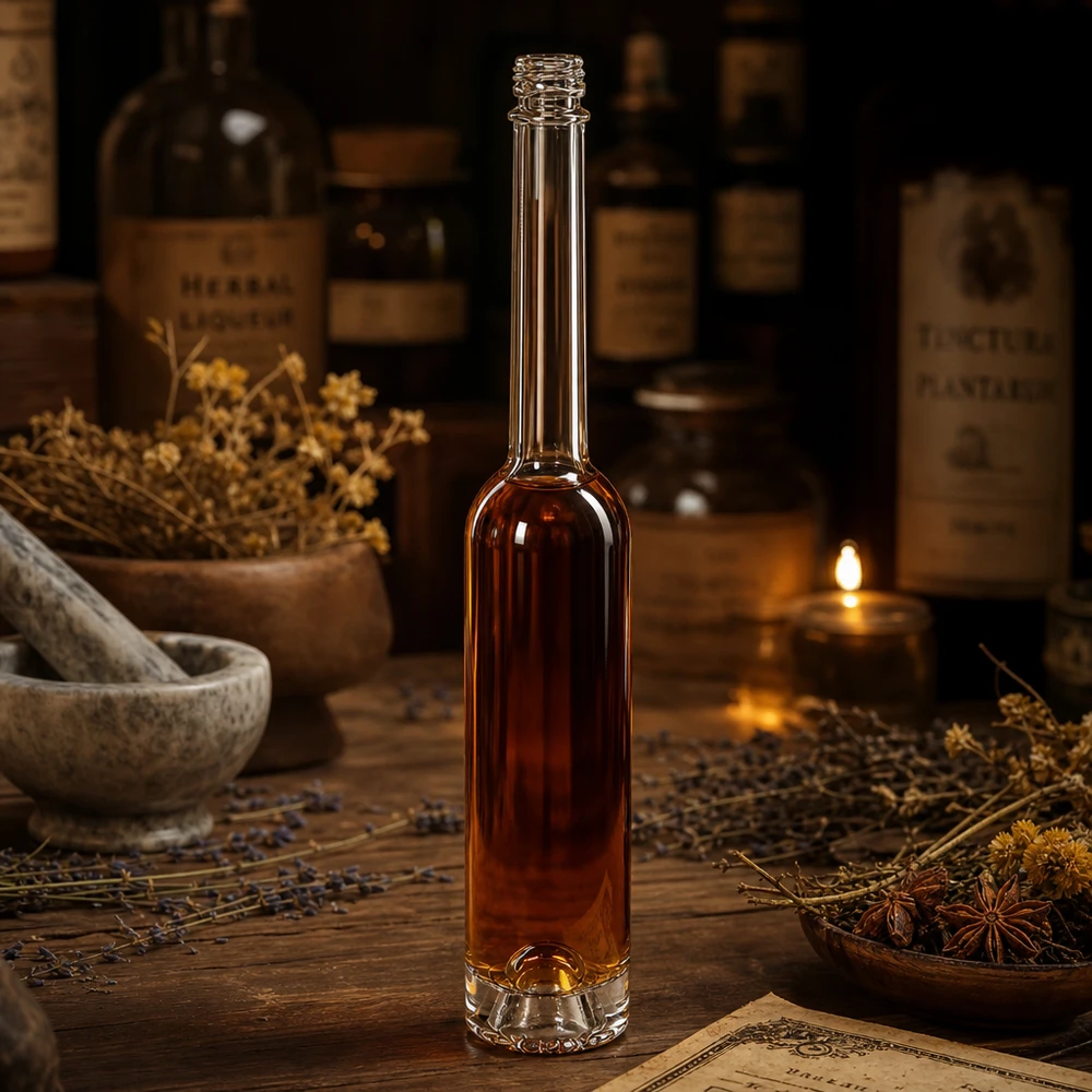 Bouteille en verre 100 ml « Toni » sans bouchon à vis UNiTWIST® Bouteille en verre 100 ml « Toni » sans bouchon à vis UNiTWIST®