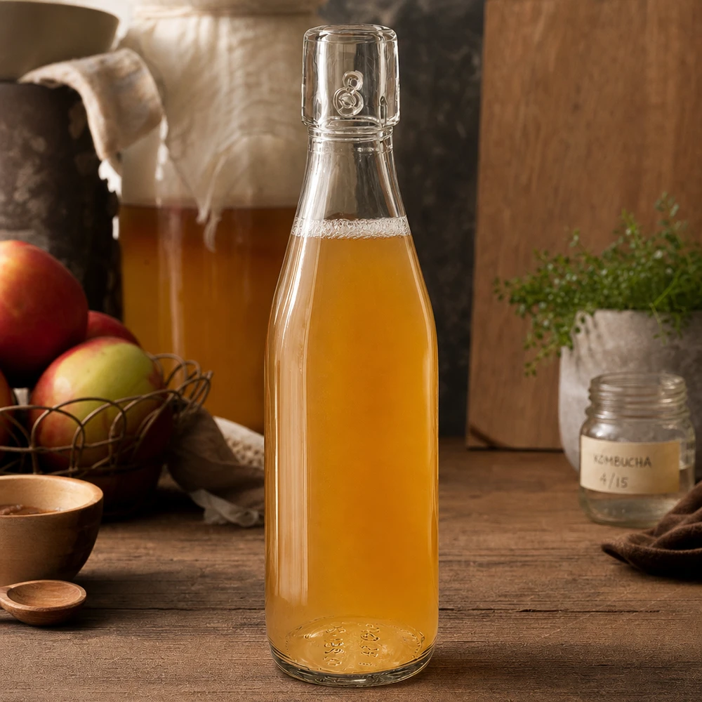 Bouteille en verre de 250 ml sans bouchon mécanique UNiTWIST Bouteille en verre de 250 ml sans bouchon mécanique UNiTWIST