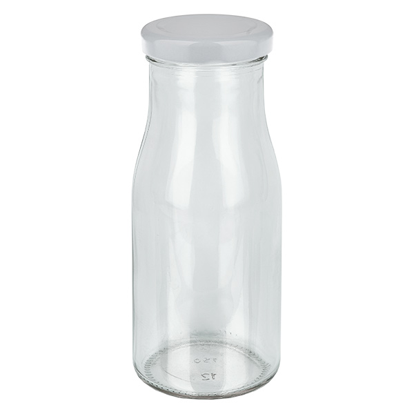 150ml Bouteille avec couvercle BasicSeal blanc UNiTWIST