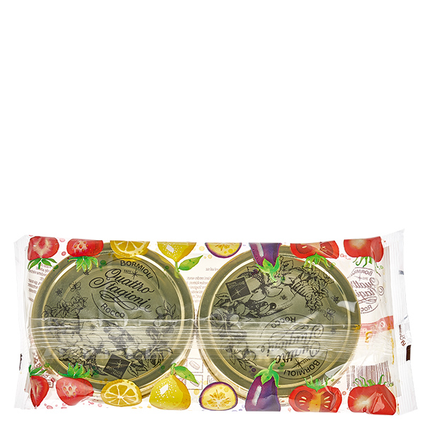 Lot de couvercles dorés Quattro Stagioni QS86