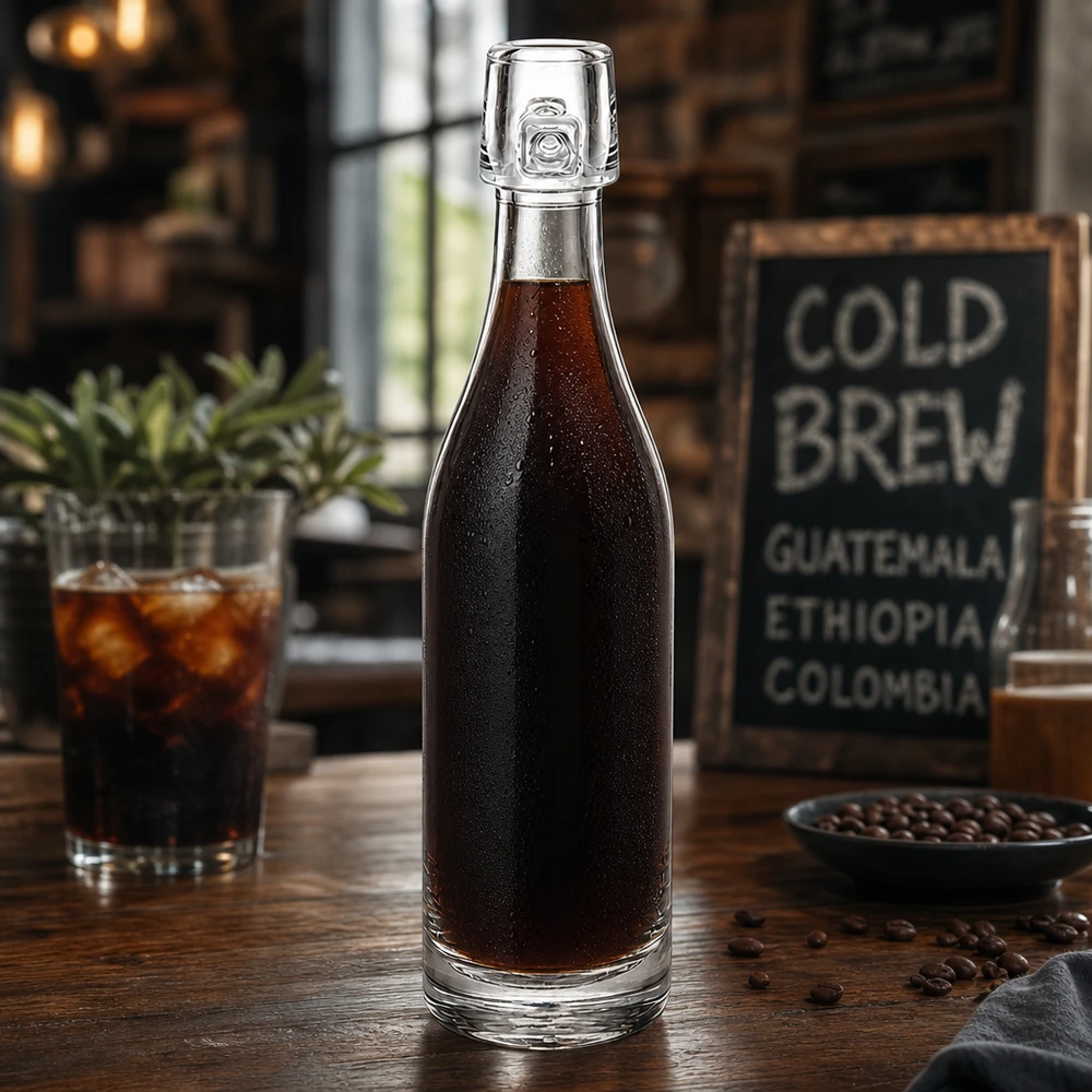 Mise en situation d’un bocal en verre pour le beurre de cacahuète