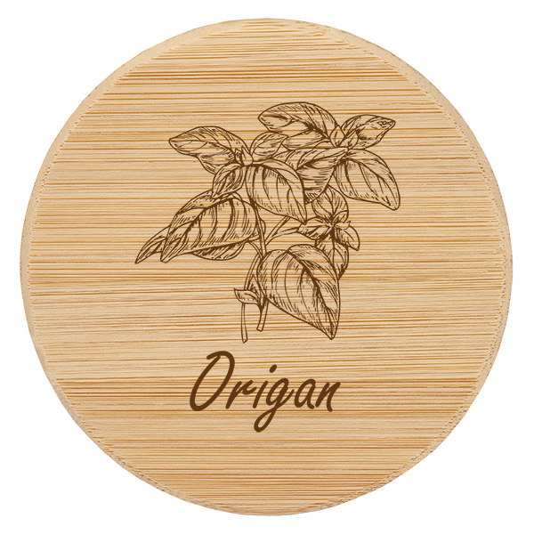Paire en bois « Origan » pour WECK RR60 Paire en bois « Origan » pour WECK RR60
