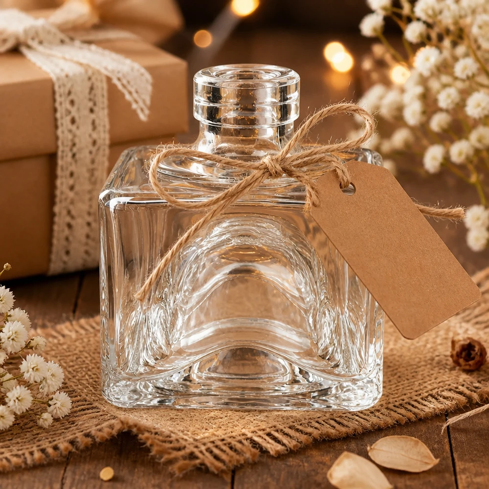 Bouteille en verre 200 ml « Bob » sans bouchon UNiTWIST® Bouteille en verre 200 ml « Bob » sans bouchon UNiTWIST®