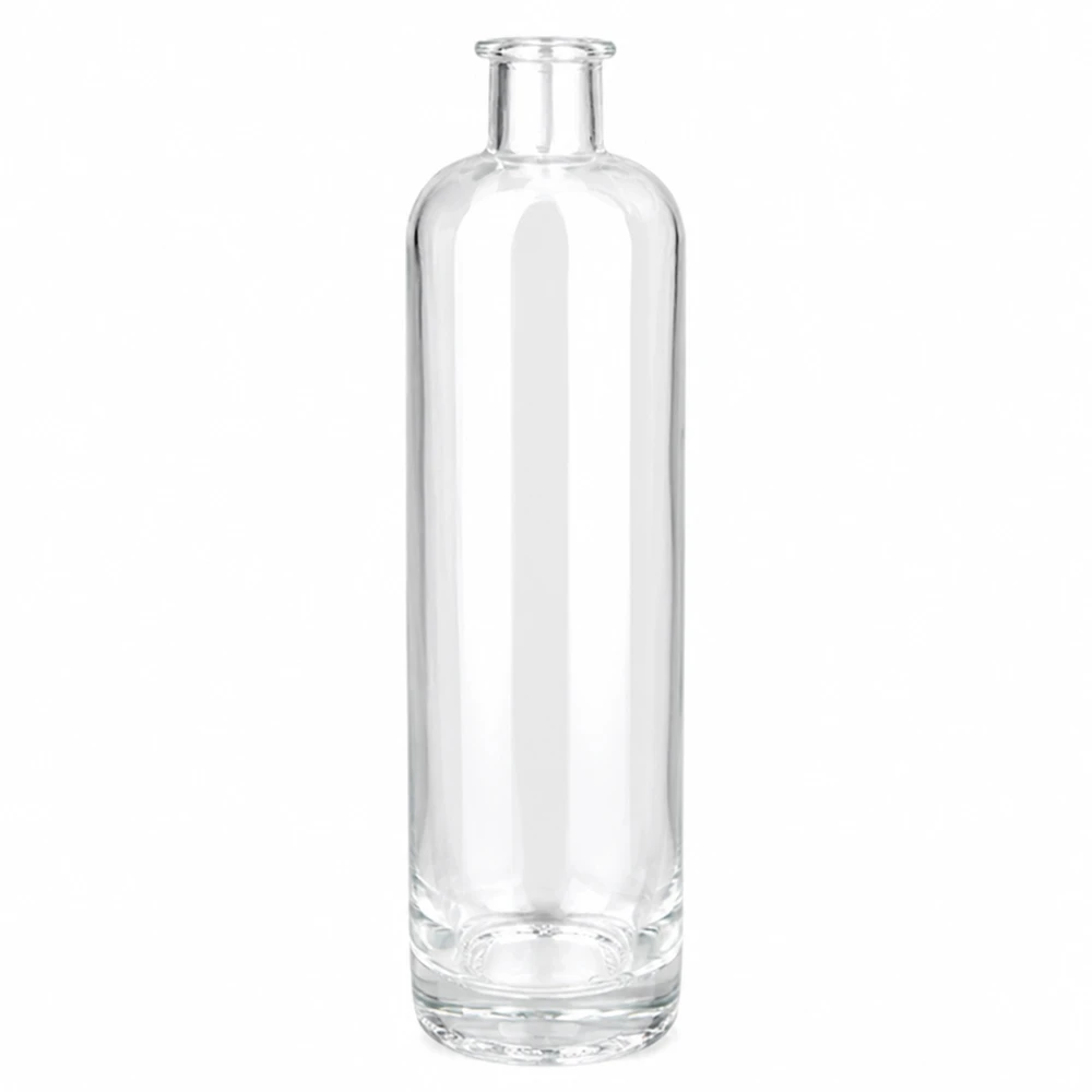 Bouteille en verre Ella 500ml sans bouchon UNiTWIST transparent clair cylindrique vide Photo produit