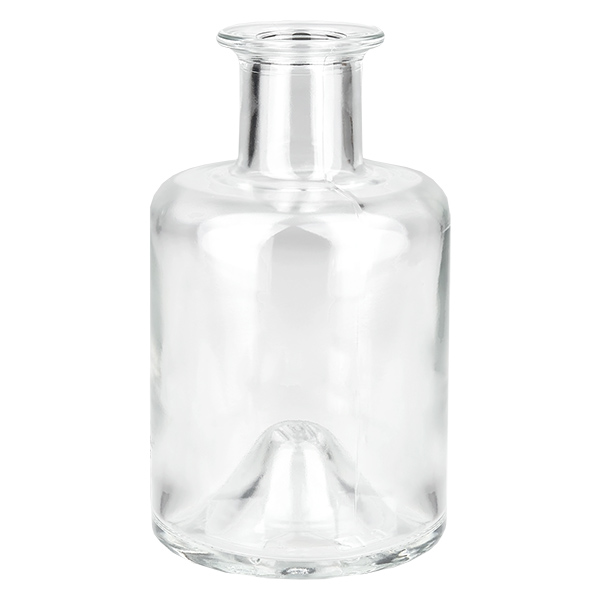Flacon à pharmacie « Sofia » 200 ml sans bouchon UNiTWIST® Flacon en verre 200ml Sofia transparent sans bouchon UNiTWIST Flacon de pharmacie en verre clair