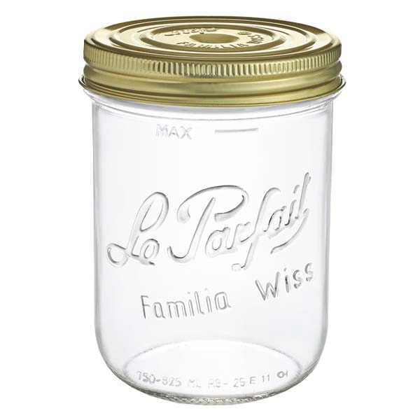 Le Parfait® Familia Wiss 750 g Ø100 mm bocal