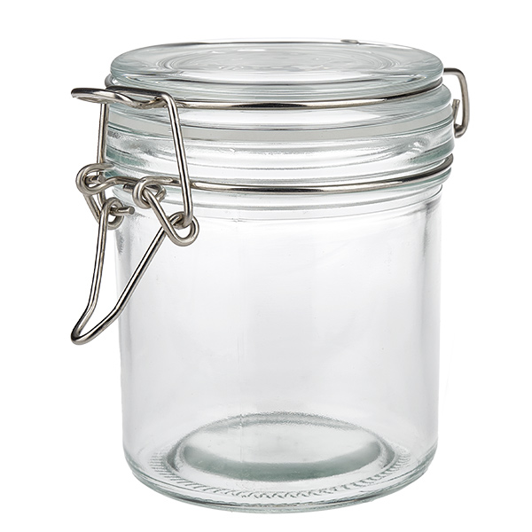 Pot de réserve 250ml type S avec fermeture à étrier UN.