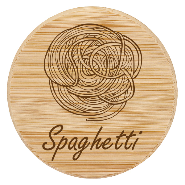 Paire en bois « Spaghetti » pour WECK RR100 Paire en bois « Spaghetti » pour WECK RR100