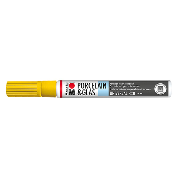 Crayon Jaune soleil 2-4mm pour verre/porcelaine (220) Crayon Jaune soleil 2-4mm pour verre/porcelaine (220)