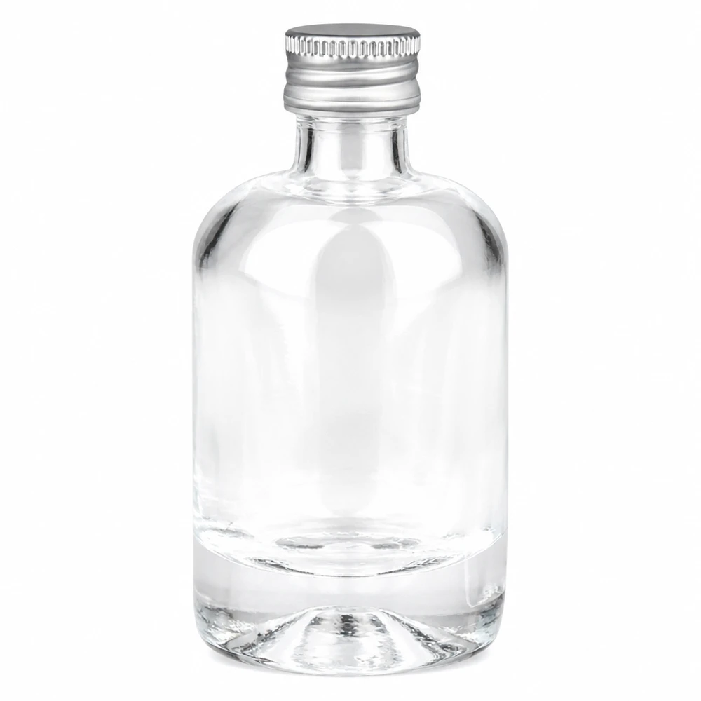 Flacon en verre 40 ml « Sara » avec bouchon à vis argenté UNiTWIST® Flacon en verre 40 ml « Sara » avec bouchon à vis argenté UNiTWIST®