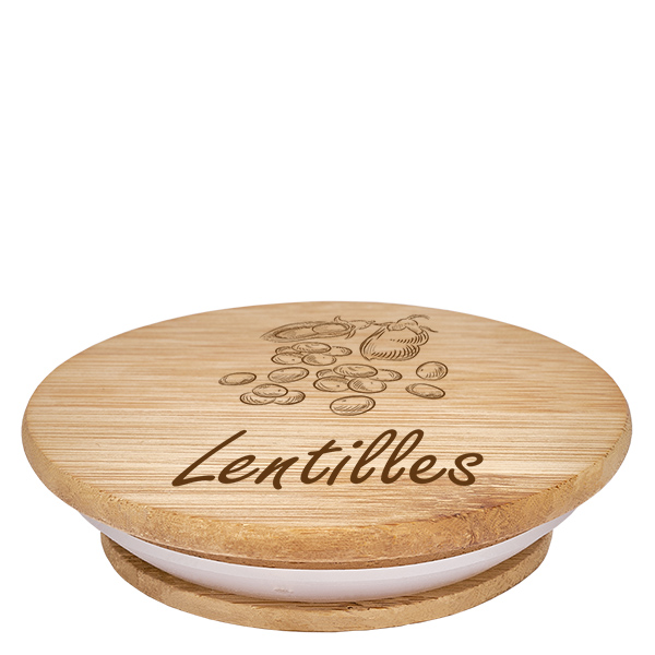 Paire en bois « Lentilles » pour WECK RR100 Paire en bois « Lentilles » pour WECK RR100