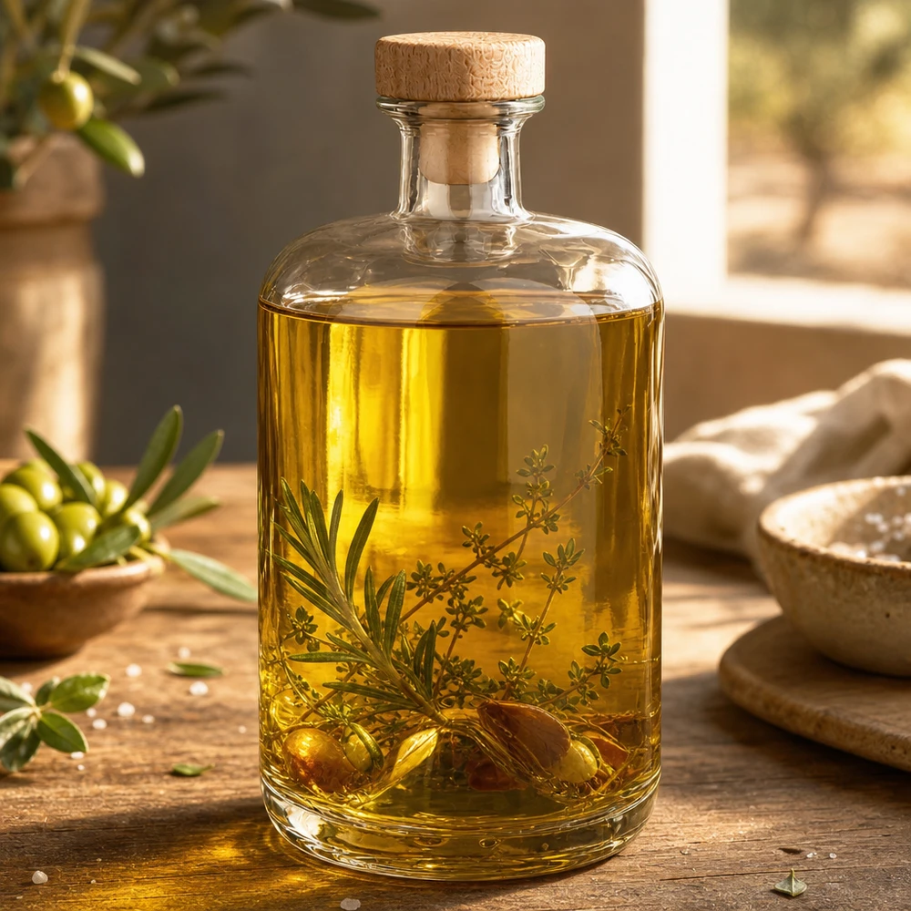 Flacon à pharmacie 700 ml « Sofia » avec bouchon en bois UNiTWIST®