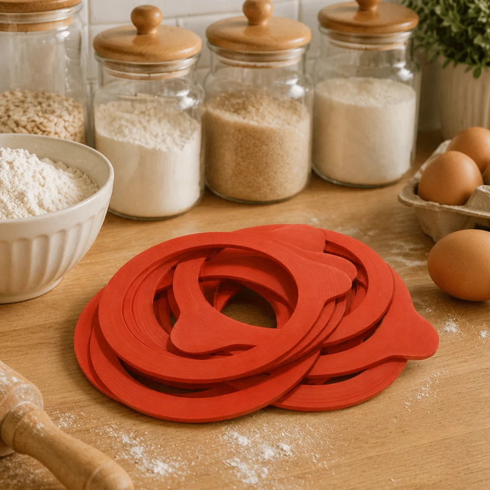 Mise en situation d’un bocal en verre pour les bouillons et fonds de cuisine