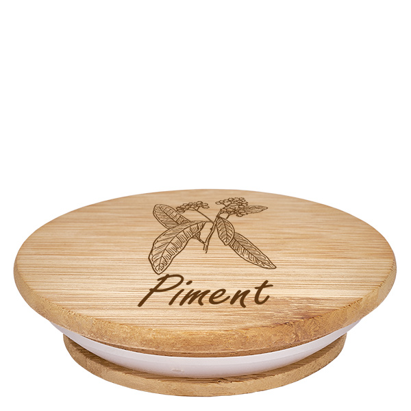 Paire en bois « Piment » pour WECK RR60 Paire en bois « Piment » pour WECK RR60